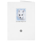 Arctic Fox Painting - Original Wildlife Art (Hinten)