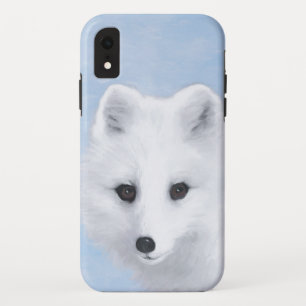 Arctic Fox Painting - Original Wildlife Art Case-Mate iPhone Hülle