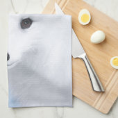 Arctic Fox Painting - Original Wildlife Art Geschirrtuch (Viertel Falte)