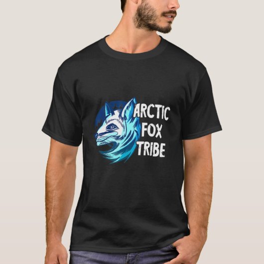 Arctic Fox Tribe Group Antarktis Arctic Fox T-Shirt (Vorderseite)