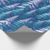 Arctic Fox Wonderland Geschenkpapier (Ecke)