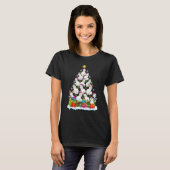 Arctic Fox Xmas Lights Arctic Fox Christmas Tr T-Shirt (Vorne ganz)