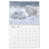 Arctic-Fuchs 2027 Kalender (Feb 2027)
