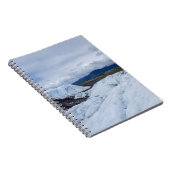 Arctic Glacial Mountain View Spiral Notebook Notizblock (Rechte Seite)