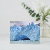 Arctic Glacier Naturescape Ice Postkarte (Stehend Vorderseite)