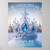 Arctic Ice Palace/icicles Poster (Vorne)
