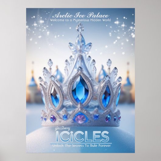 Arctic Ice Palace/icicles Poster (Vorne)