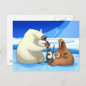 Arctic Jug Band Postkarte (Vorne/Hinten)