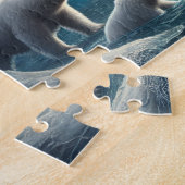 Arctic Mermaid Fantasy Polar Scene Puzzle (Seite)