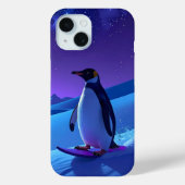 Arctic Night Penguin Case-Mate iPhone Hülle (Rückseite)