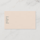 Arctic Poodle Visitenkarte (Rückseite)