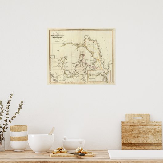 Arctic Regions Poster (Küche)