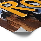 Arctic Sirens Rock Ballad Poster (Ecke)