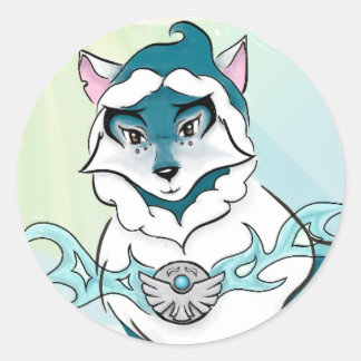 Arctic Spirit Wolf Sticker