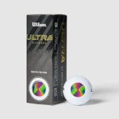 "Arctic Strike: Sleek White Golf Ball Design" (Verpackungen)