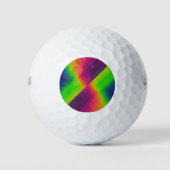 "Arctic Strike: Sleek White Golf Ball Design" (Vorderseite)