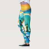 Arctic Sunset Polar Majestät Leggings (Links)
