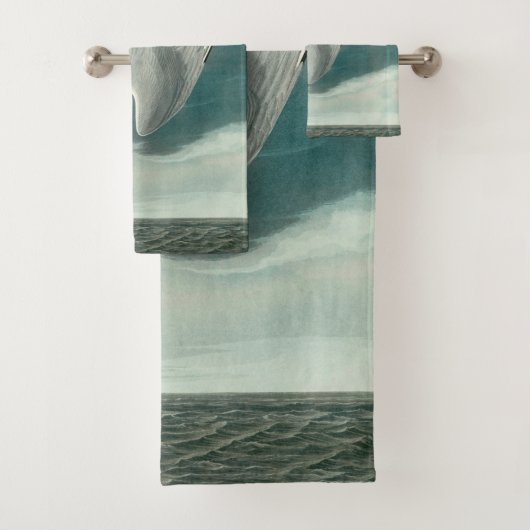 Arctic Tern Audubon Bird Wildlife Painting Badhandtuch Set (Insitu)