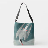 Arctic Tern Audubon Bird Wildlife Painting Tragetaschen Mit Langen Trägern (Rückseite)