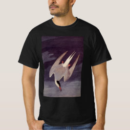 Arctic Tern von John James Audubon, Vintage Vögel T-Shirt