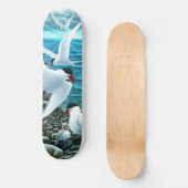 Arctic Terns Skateboard (Vorderseite)