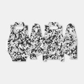Arctic White Gray Black Camouflage Camouflage Part Geschenkschachtel (Ungefaltet)