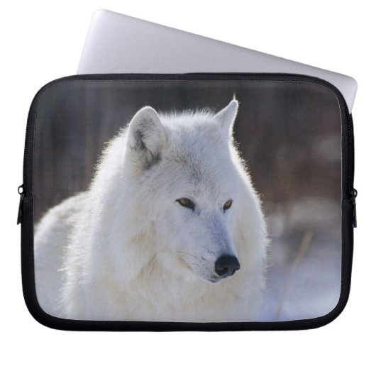 Arctic White Wolf Electronics Sleeve (Vorderseite)