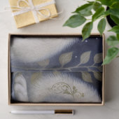 Arctic Wolf Boho Mystical Art Seidenpapier (Geschenk)