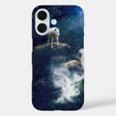 ARCTIC WOLF MOON STRIDER Case-Mate iPhone HÜLLE (Rückseite)