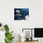 ARCTIC WOLF MOON STRIDER POSTER (Heimbüro)