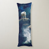 ARCTIC WOLF MOON STRIDER SEITENSCHLÄFERKISSEN (Rückseite (Vertikal))