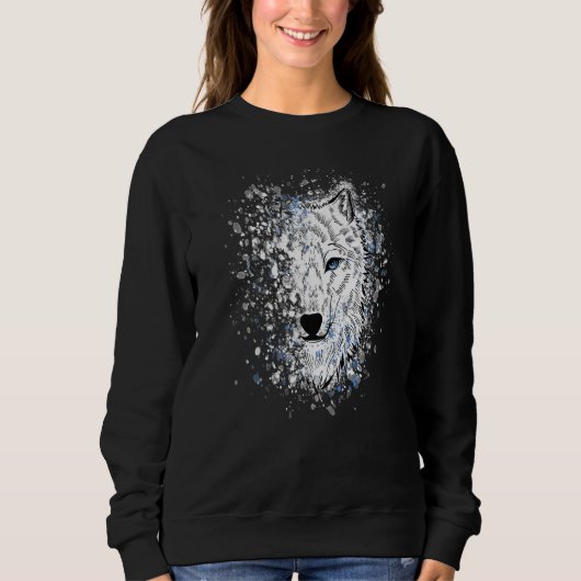 Arctic Wolf Polar Wolf Cool Premium Sweatshirt (Vorderseite)