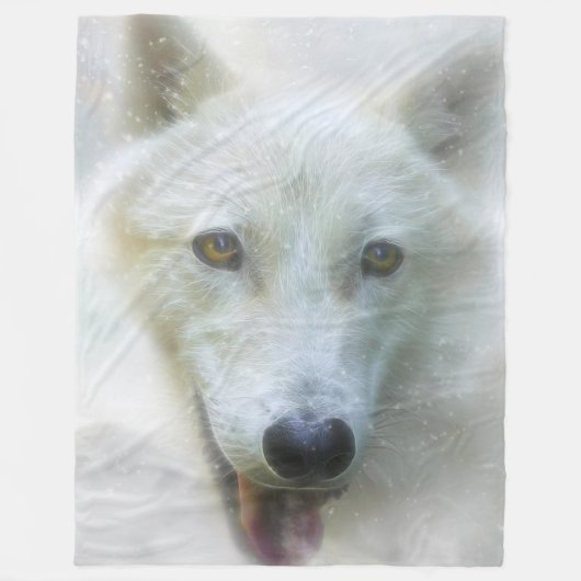 ARCTIC WOLF SNOW PIERCER FLEECEDECKE (Vorderseite)