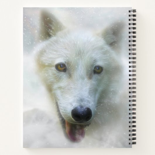 ARCTIC WOLF SNOW PIERCER NOTIZBLOCK (Rückseite)