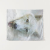 ARCTIC WOLF SNOW PIERCER WANDTEPPICH (Vorderseite (Horizontal))