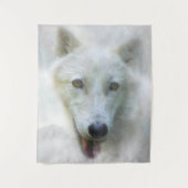ARCTIC WOLF SNOW PIERCER WANDTEPPICH (Vorderseite)