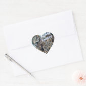 Arctic Wolves~Season's Greetings Heart Sticker (Umschlag)