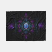 Arcturian Stargate Fleece-Decke Fleecedecke (Vorderseite (Horizontal))