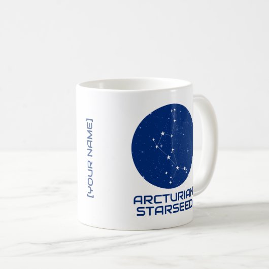 Arcturian Starseed Tasse - Boötes Constellation (VorderseiteRechts)