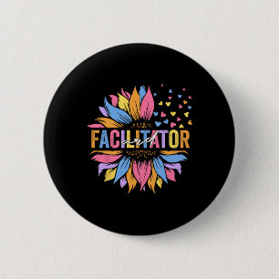 Ard Facilitator Bildung Sonnenblumen Button