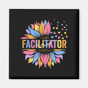 Ard Facilitator Bildung Sonnenblumen Magnet