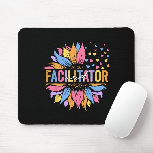 Ard Facilitator Bildung Sonnenblumen Mousepad (Mit Mouse)