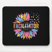 Ard Facilitator Bildung Sonnenblumen Mousepad (Vorne)