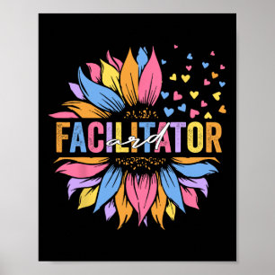 Ard Facilitator Bildung Sonnenblumen Poster