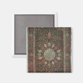 Ardabil Teppich für die Moschee in Ardabil Magnet (Vorderseite/Rückseite)