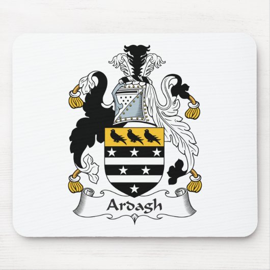 Ardagh Familienwappen Mousepad (Vorne)