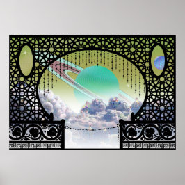 Ardana Cloud City Bungalow ~ Interplanetarische Re Poster