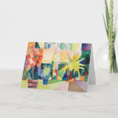 Arden am Thunersee | August Macke Karte (Vorderseite)