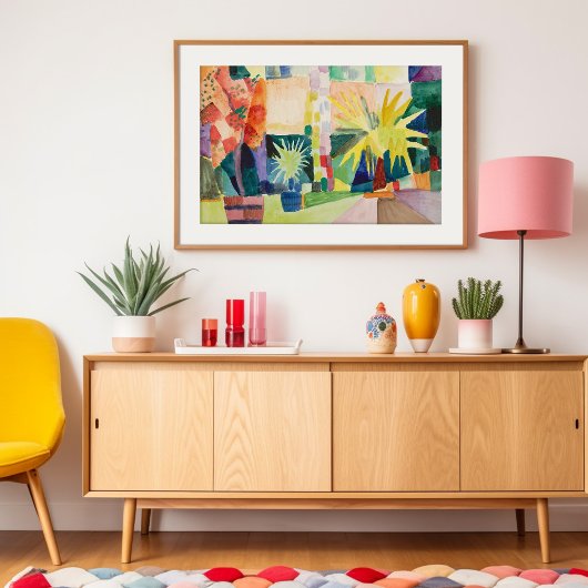 Arden am Thunersee | August Macke Poster