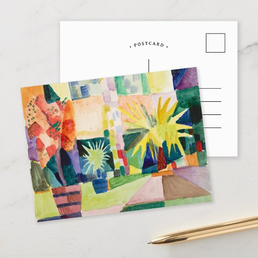 Arden am Thunersee | August Macke Postkarte